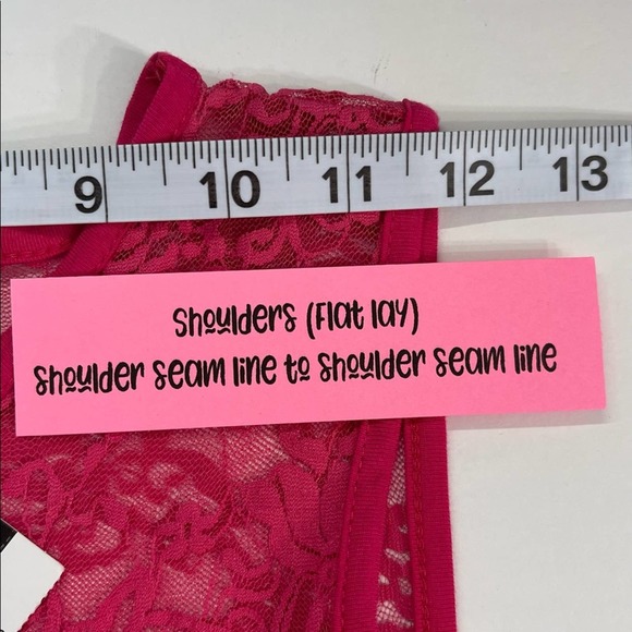 NWT TOPSHOP Magenta Size 2 Bodycon Lace Detail Round Neck Formal Dress #W172 - Picture 8 of 13